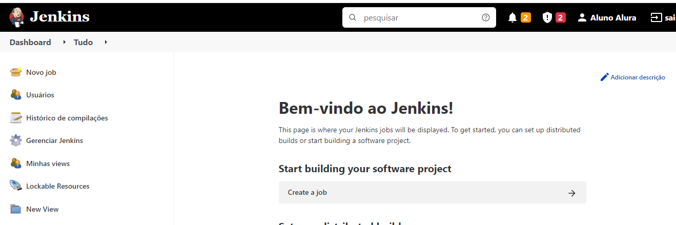 Jenkins sem credencial