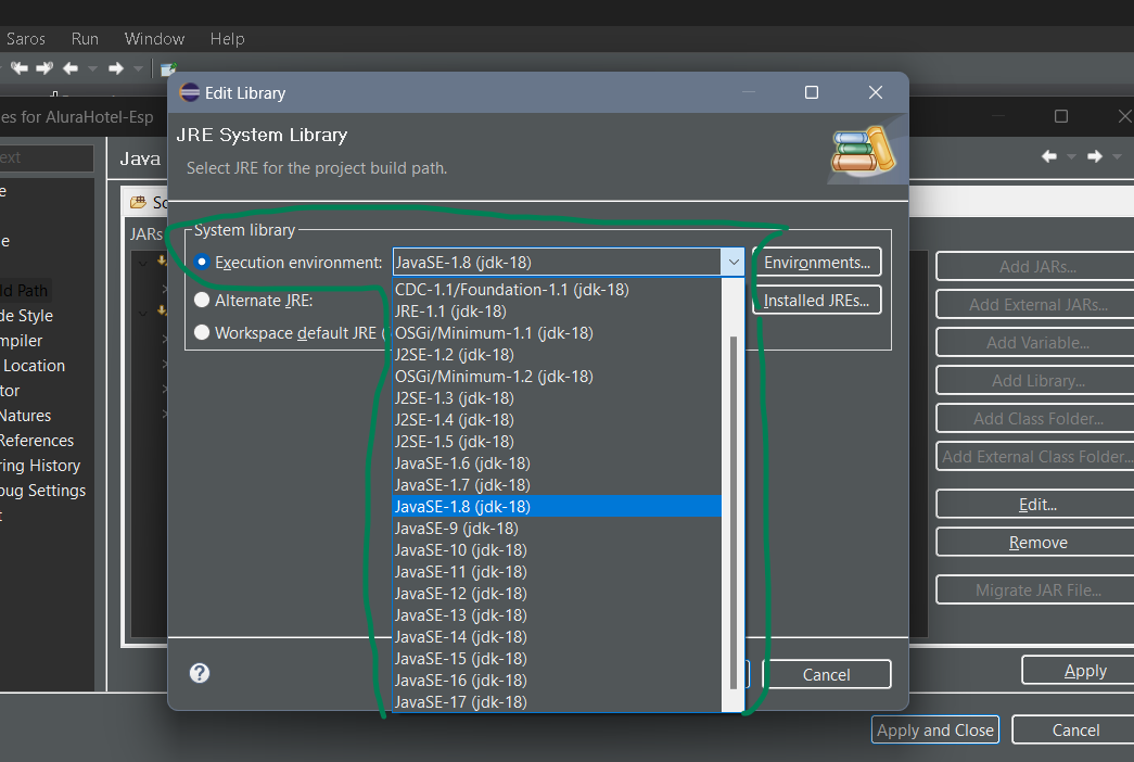 Eclipse Build Path