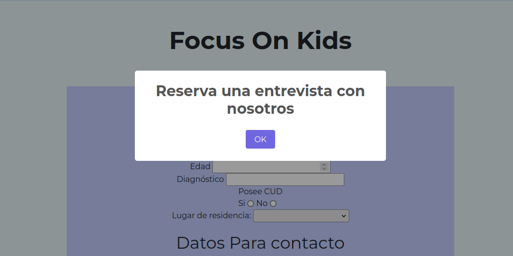 Focus on Kids (práctica)