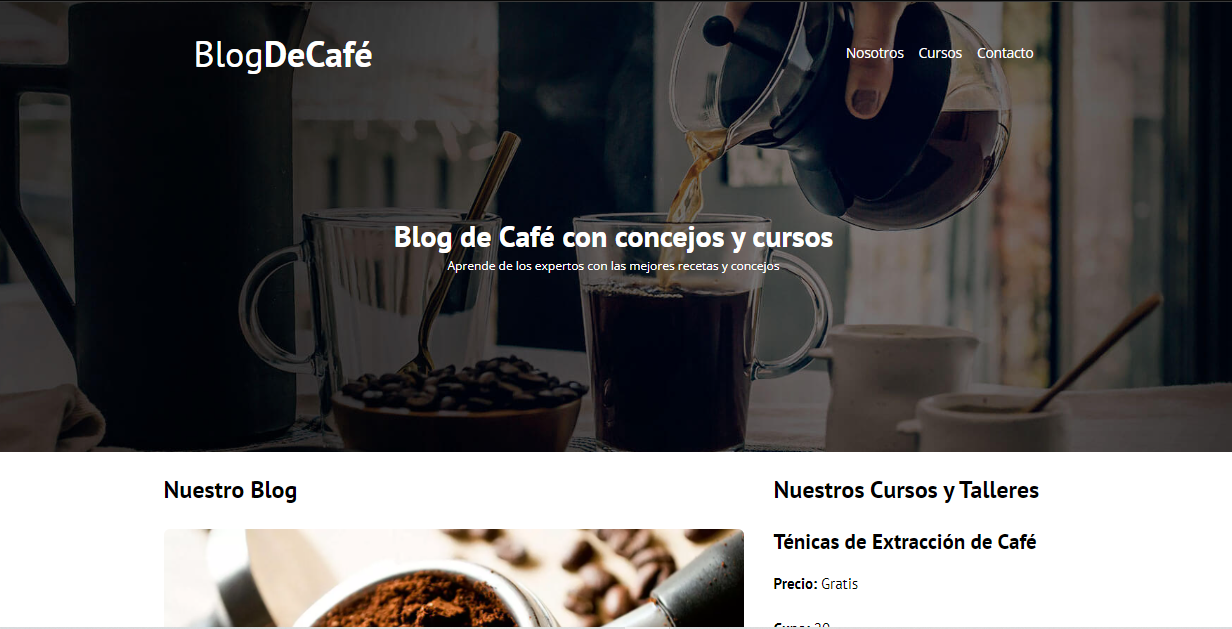 BLOG DE CAFÉ