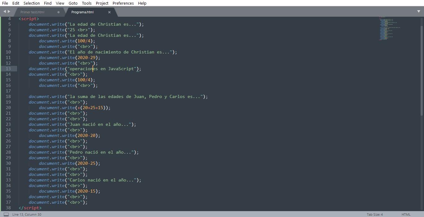 PRACTICA JAVASCRIPT