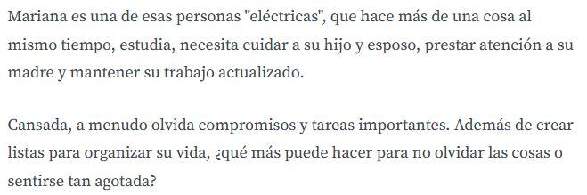 Ejemplo de estrategias