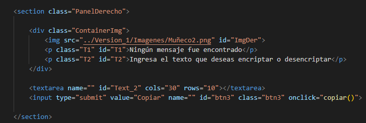 este es el codigo del boton, la ultima linea, en la que lo declare como input