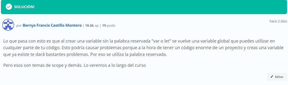 Aquí te dejo otro ejemplo que di para que lo entiendas bien