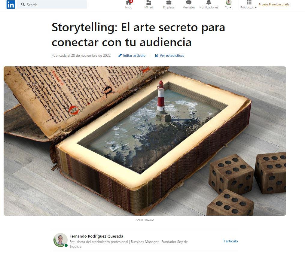 Articulo sobre el Storytelling