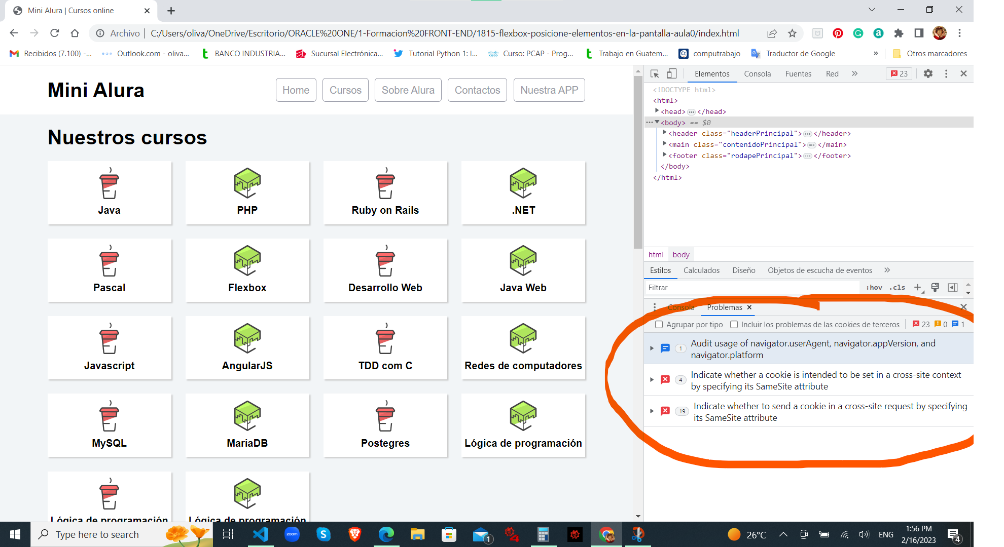 Imagen2 - Falla al Cargar Devtools en Chrome