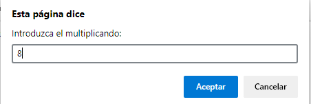 Aqui vemos como la consola nos pide un multiplicando, lo mismo pasa con el multiplicador