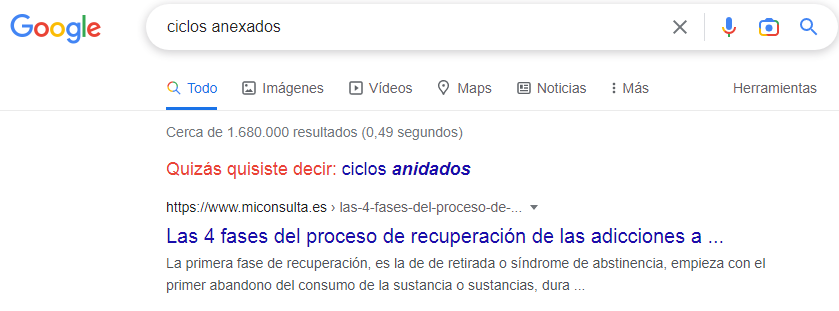 Qizás quisiste decir anidados