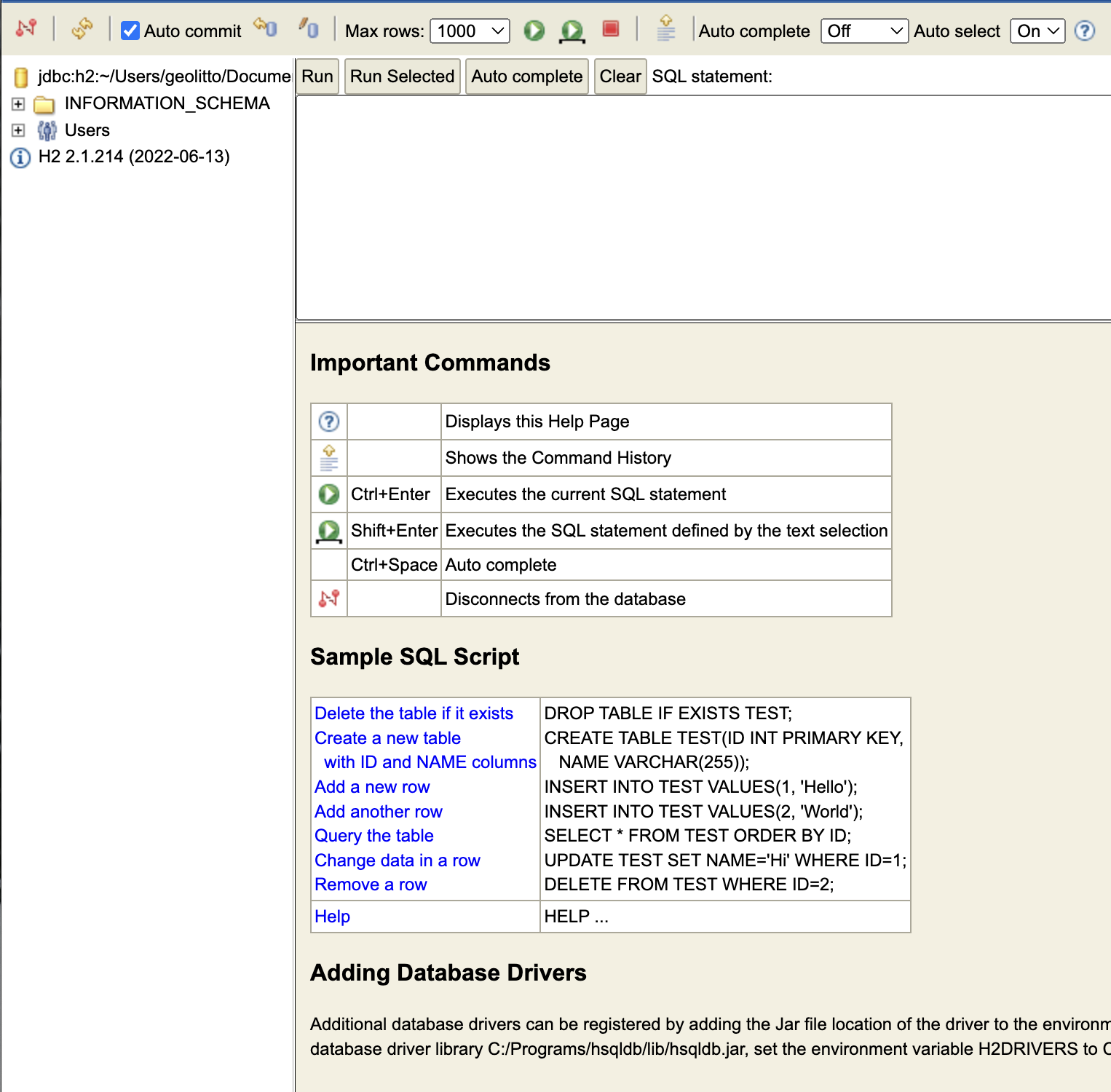 Base de datos conectada pero no hay archivos