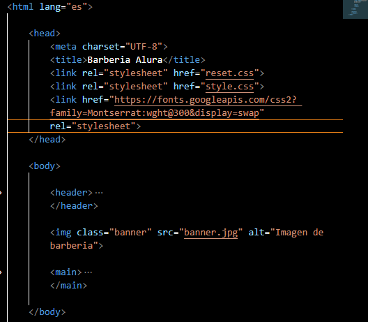 Mi codigo de INDEX en HTML