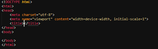 Estructura HTML básica