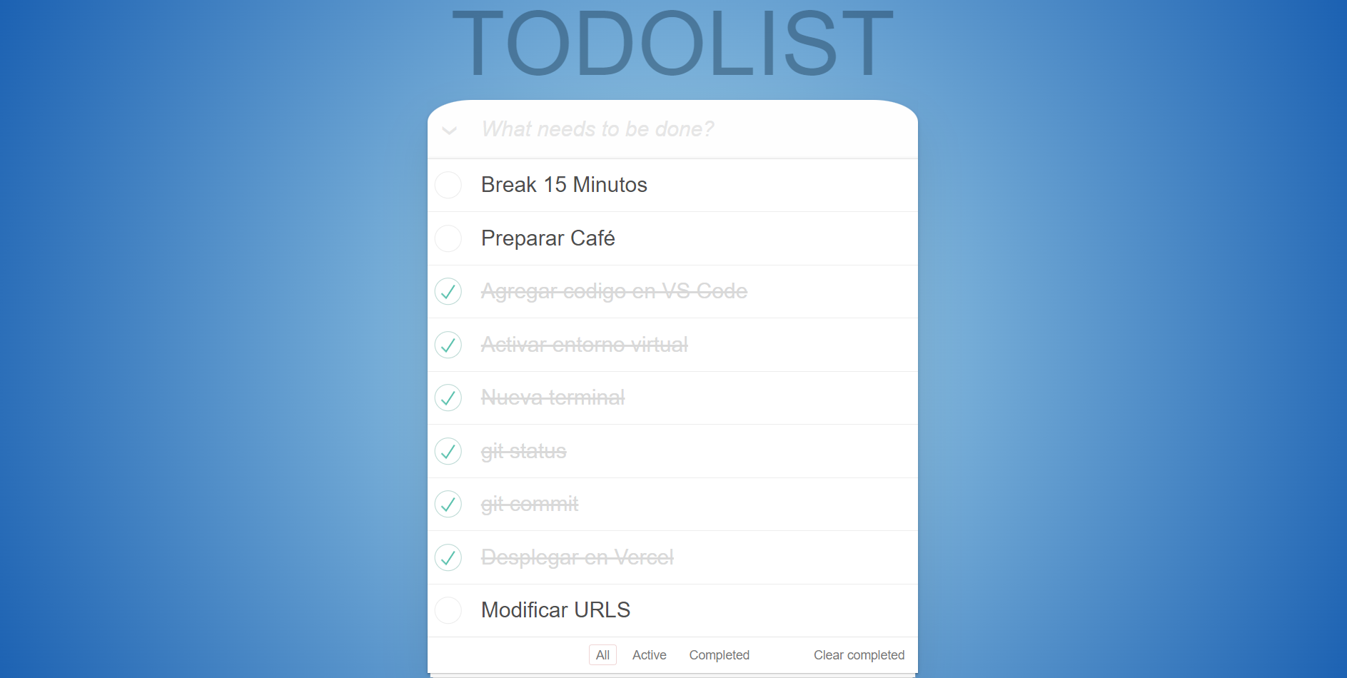 ToDoList