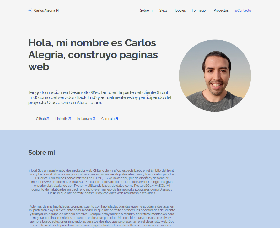 Portafolio de Desarrollo Front-End