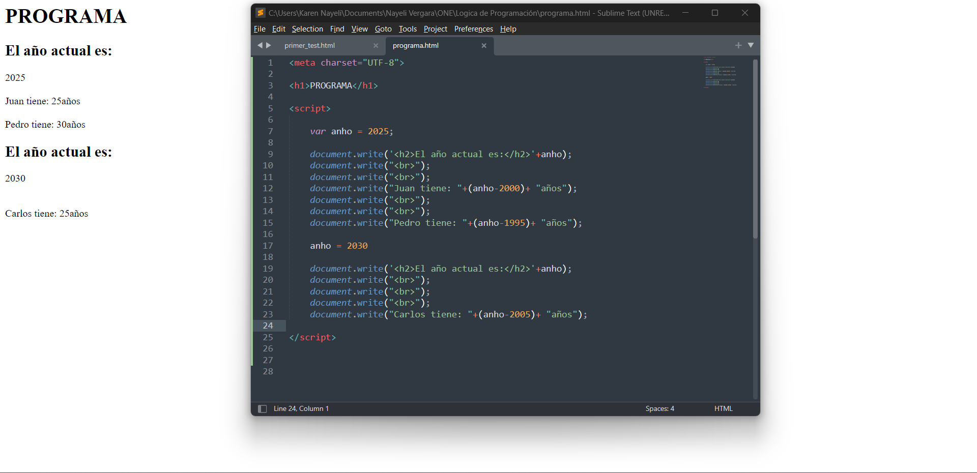 [Proyecto] Mi Proyecto | Lógica de programación: Primeros pasos | Alura ...