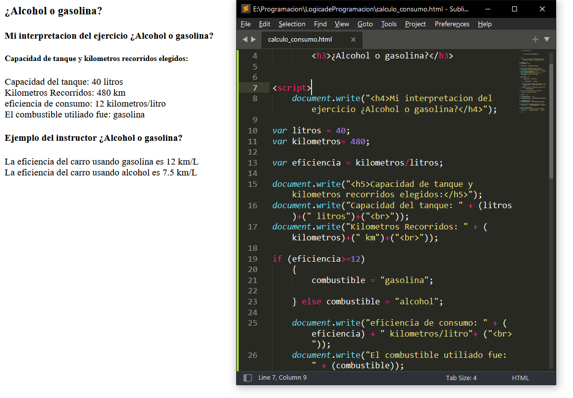 usando variable if para resolver el problema 