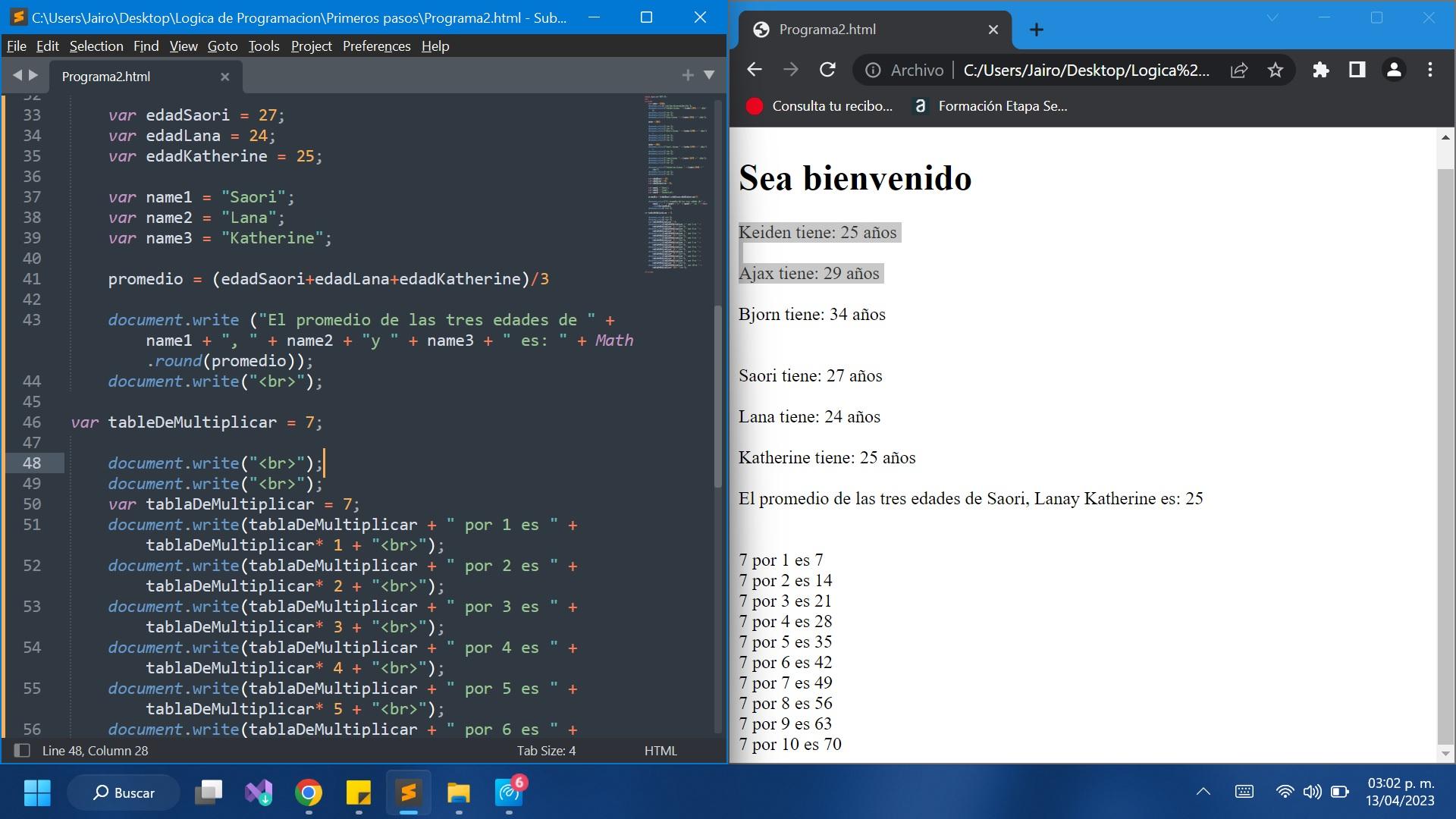 Programación Lógica de Programación Lógica de programación: Primeros pasos