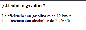 Resultados del codigo