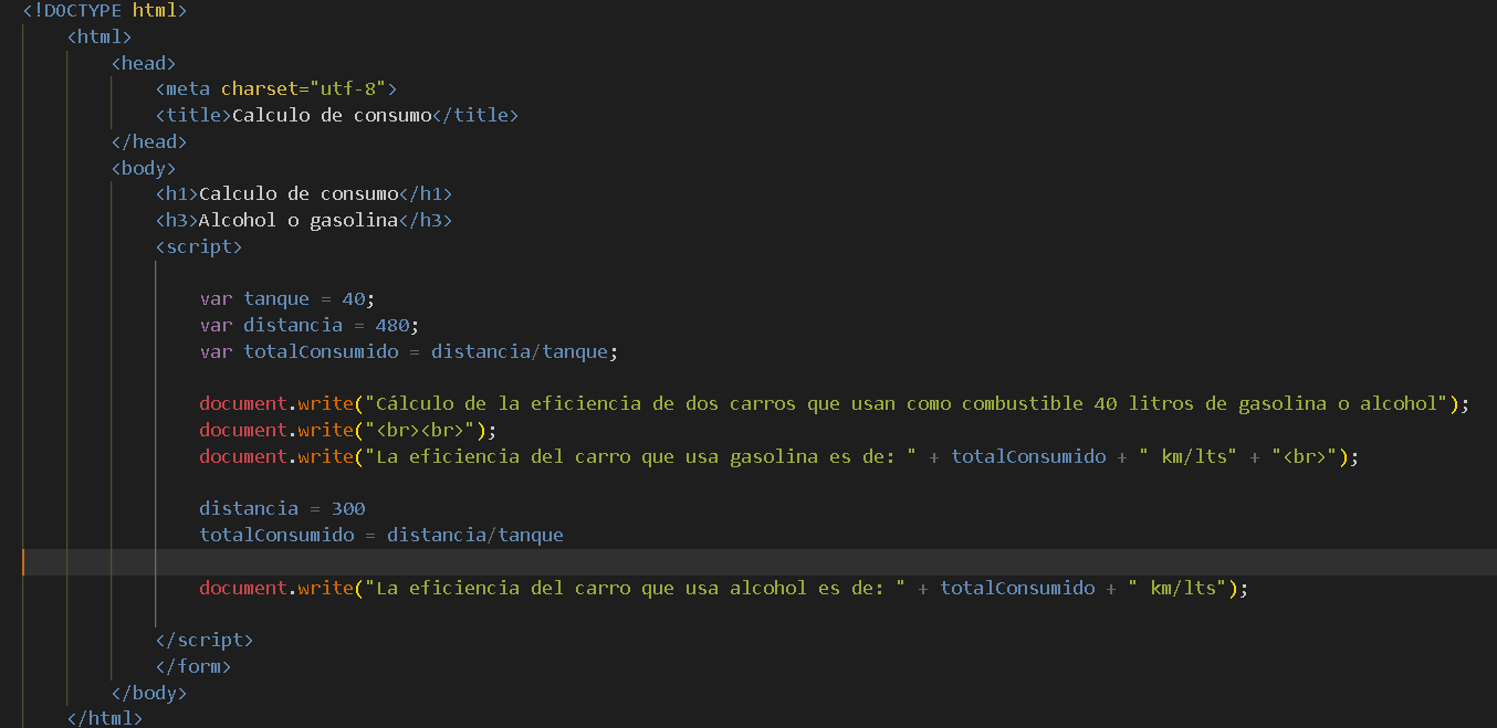 Captura de pantalla que muestra una solución a la primera tarea del curso de Lógica de Programación del programa HelloONE