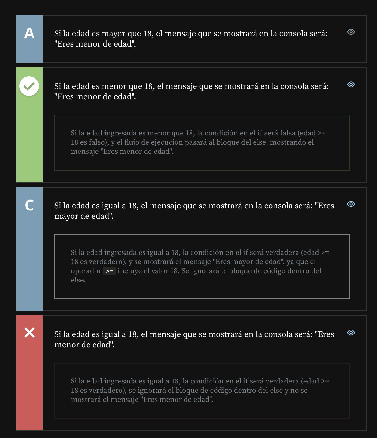 Evidencia del error en la tarea 85998