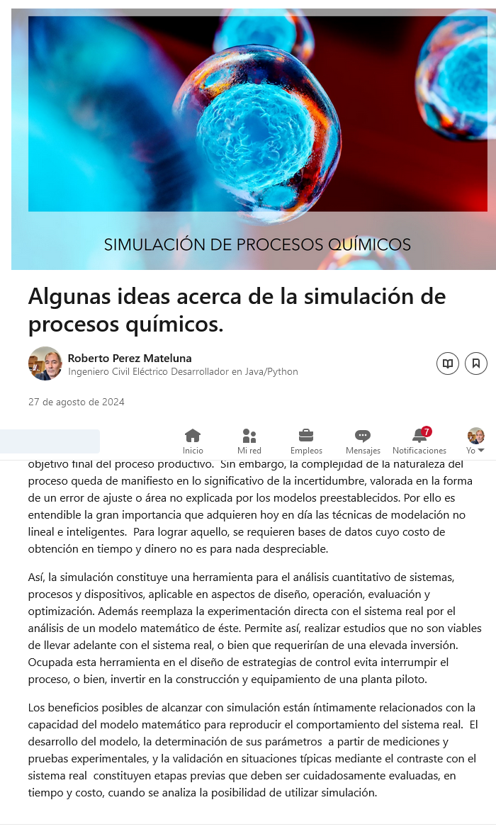 Articulo en Linkedin