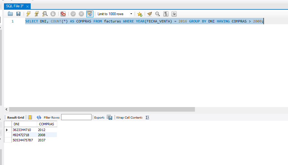 Consulta SQL