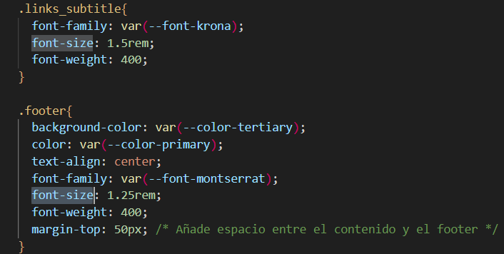 Ejemplo de conversion de px a rem