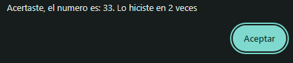 Pero como nosotros sabemos el truco lo adivinamos rápidamente