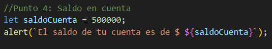 Práctica de uso de template string