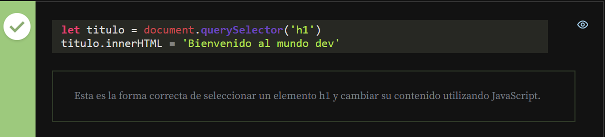 mANIPULADO HTML CON JAVASCRIPT