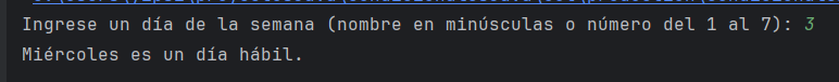 Resultado del primer codigo, fondo de pantalla negra 