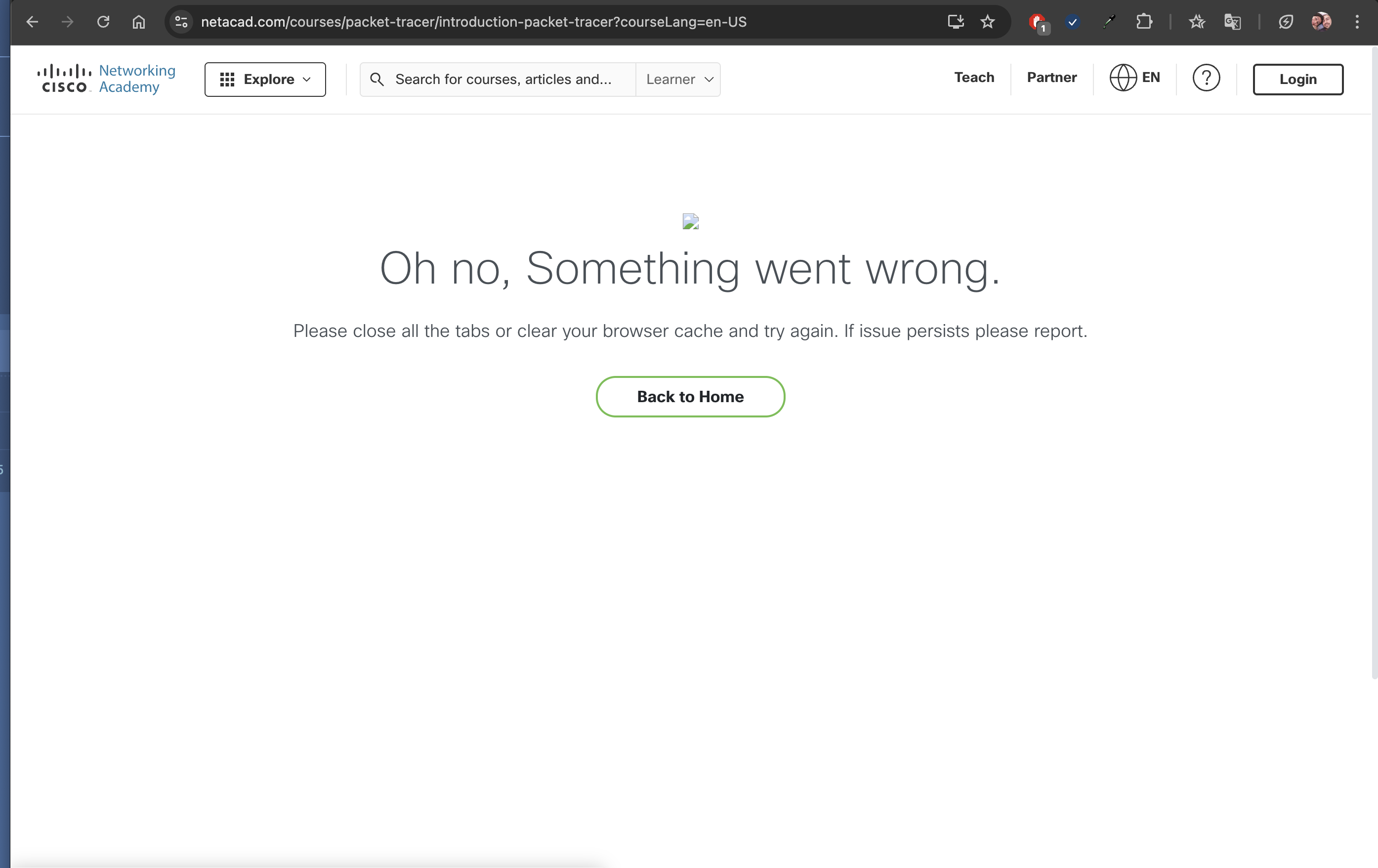 Imagen de packet tracert no disponible