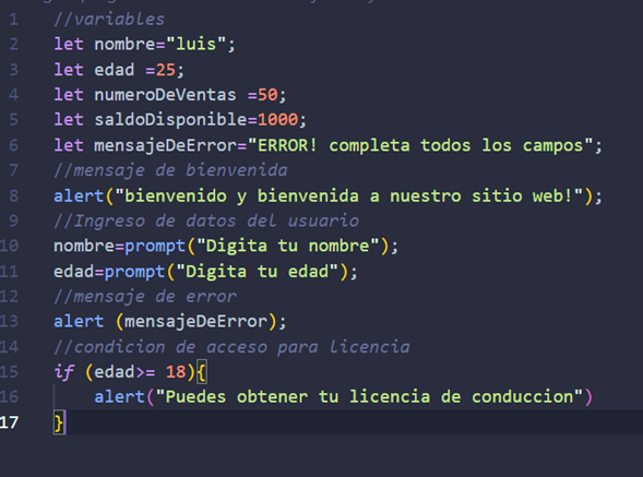 Hay muchos puntos del desafio los cuales quedan obsoletos en el codigo porque no se les da uso, emplee buenas practicas para que se viera mas organizado, buen desafio para emplear lo aprendido