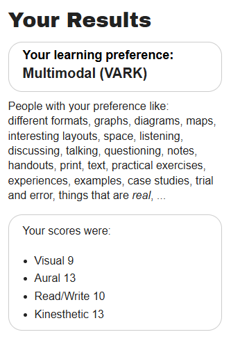 Resultados: Learning preferencia is Multimodal 