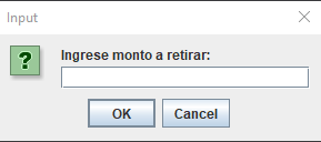 Monto a retirar
