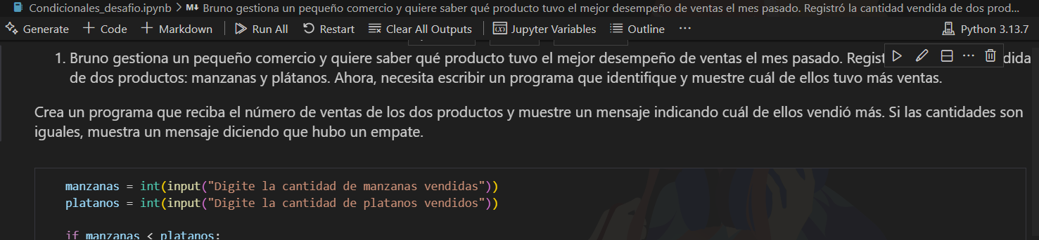 Imagen de un codigo en formato .ipynb