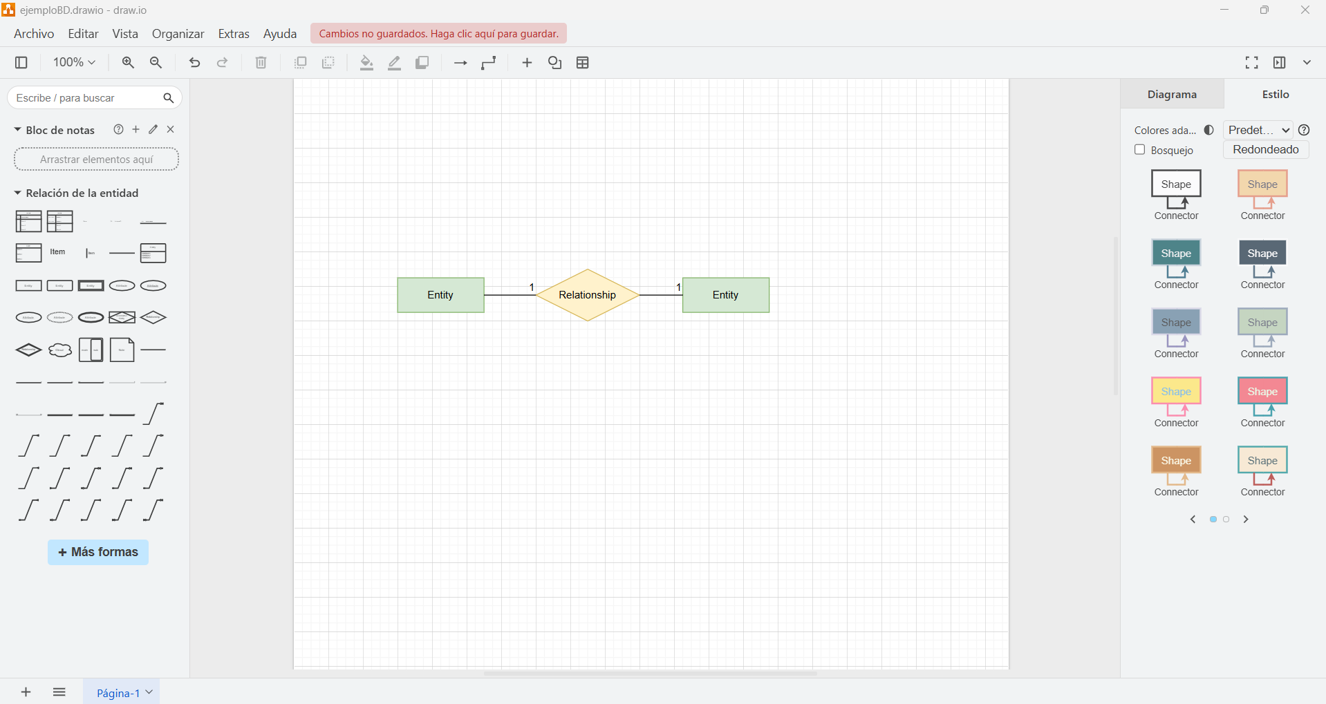 Entorno de Diagrams.net