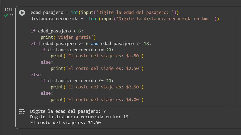 Ejecucion costo pasaje 1.50