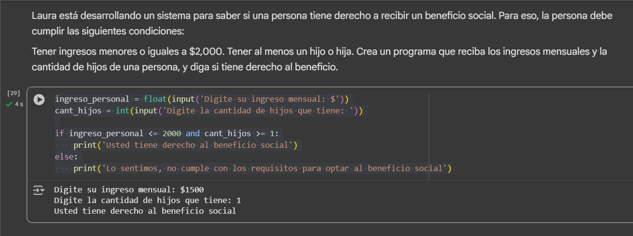 Ejecucion cumpliendo ambos requisitos para optar al beneficio