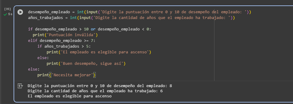 Ejecucion cumple condiciones para ascenso