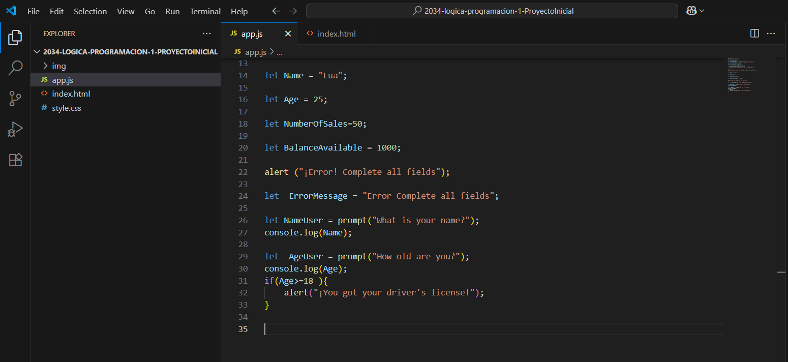 DESAFIANDO VISUAL STUDIO CODE