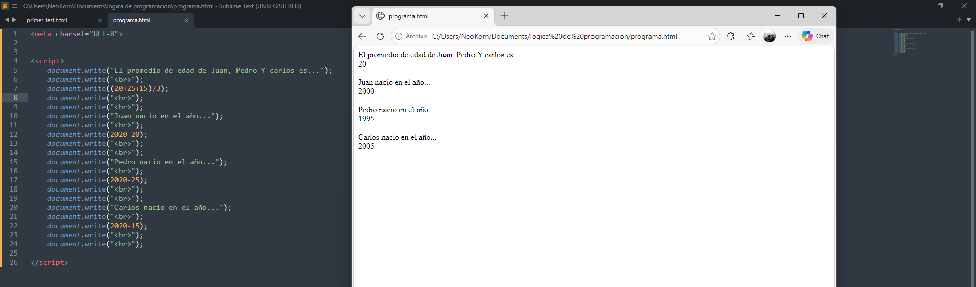 Preparando mi script y realizando el primer proyecto Alura